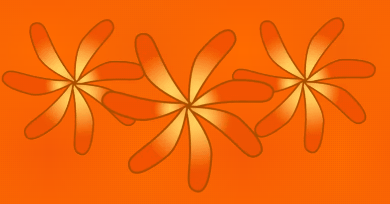 Pomarańczowa kartka z napisem czwartek